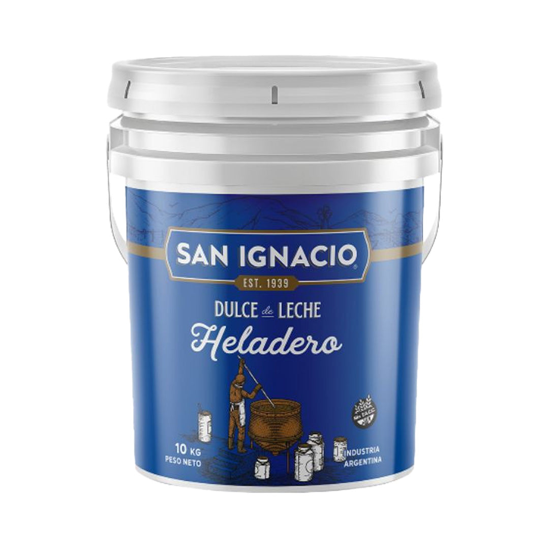 San Ignacio Dulce De Leche Heladero - Milk Caramel Spread for Ice Cream 10kg (PICK-UP ONLY)