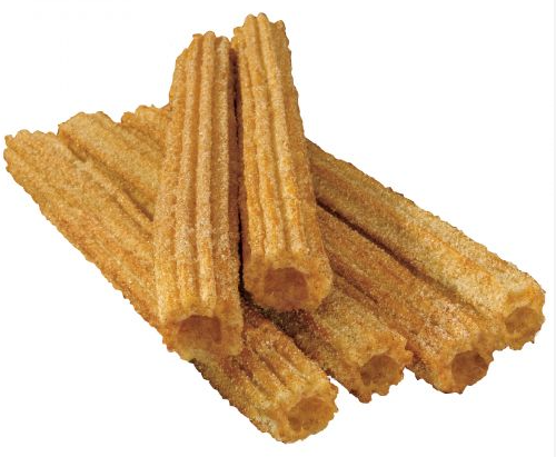 Churros Frozen Premade 10" W/ Cinnamon Sugar- 10 pack