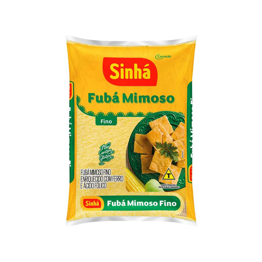 Sinha Fuba Mimoso Fino - Fine Grain Cornmeal 1kg