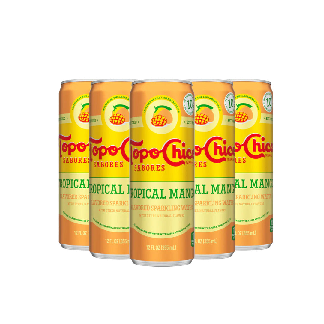 Topo Chico Tropical Mango Mineral Water 12oz