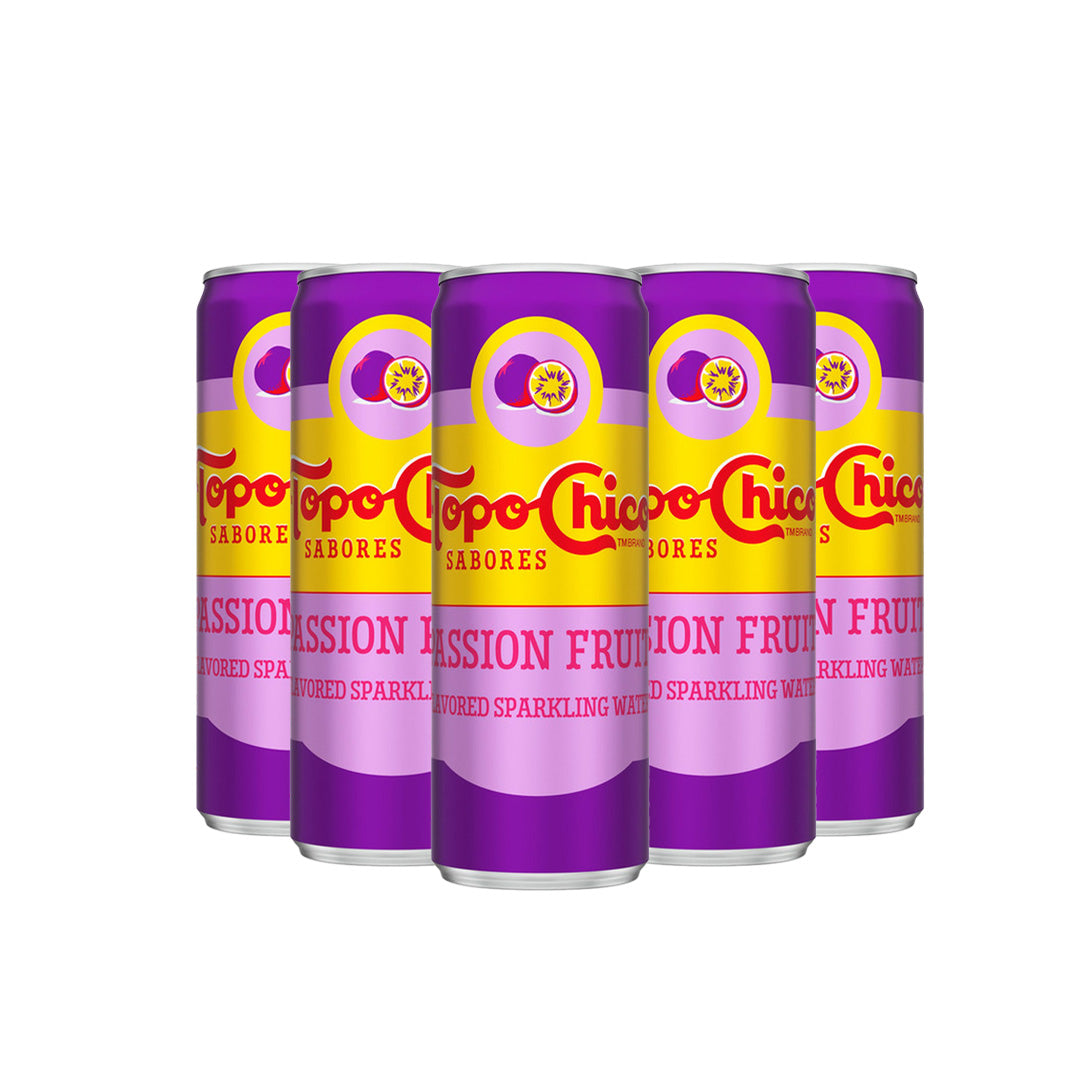 Topo Chico Passion Fruit Mineral Water 12oz