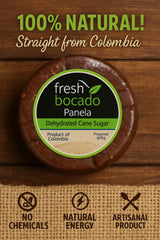 Fresh Bocado Panela Dehydrated Cane Sugar - Panela Prepartida 908g
