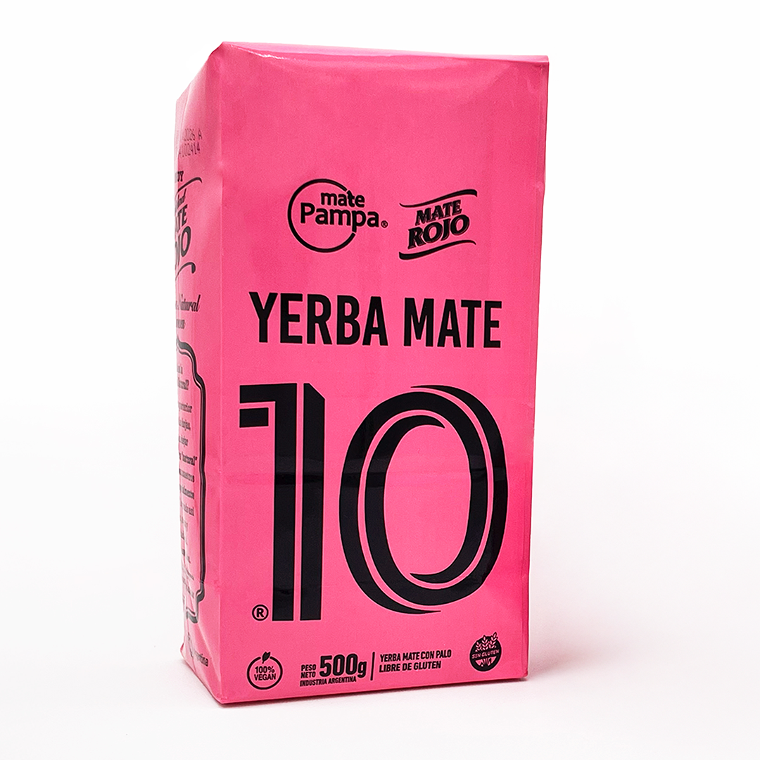 Mate Rojo Yerba Mate 10 500g