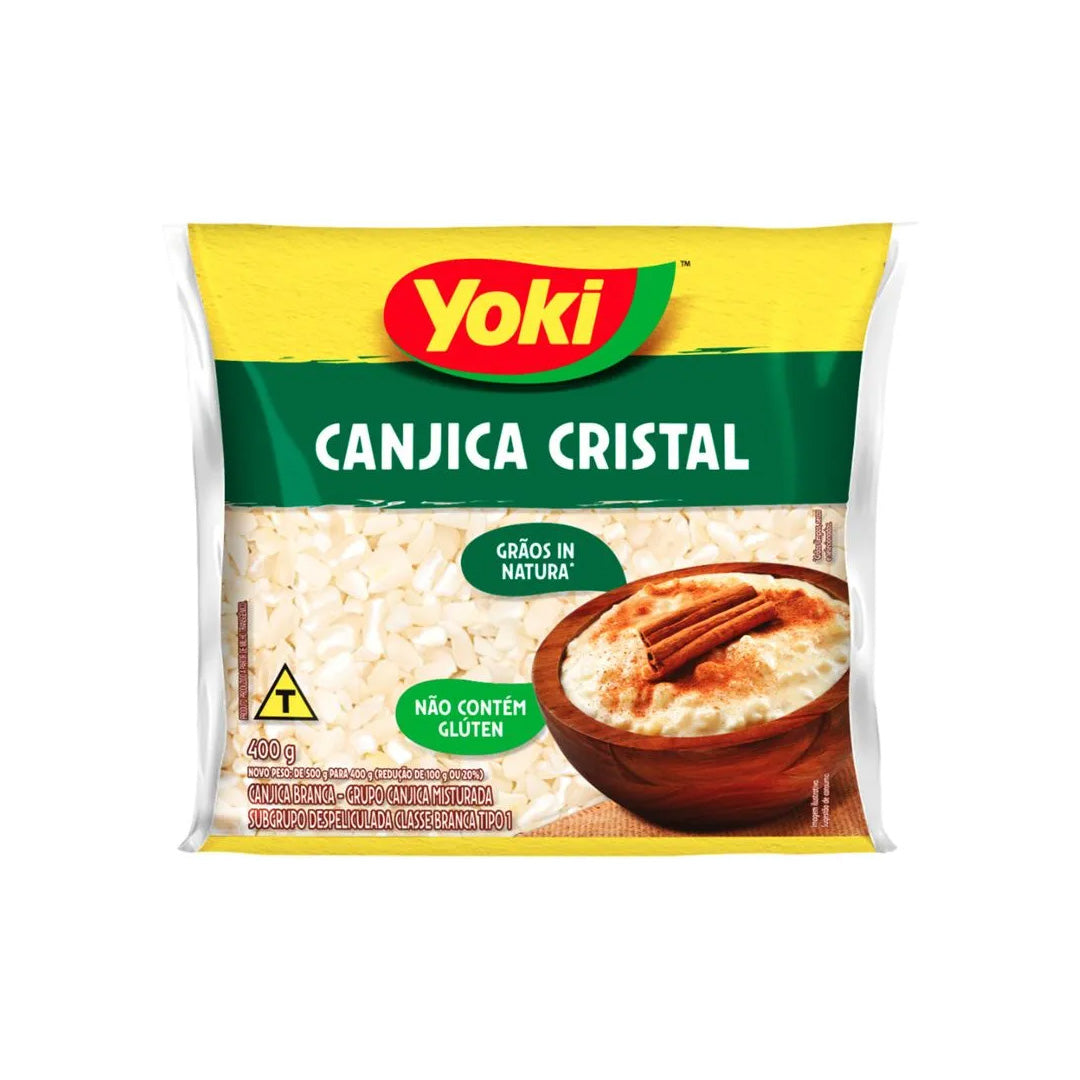 Yoki Canjica Cristal - Crystal Hominy 400g