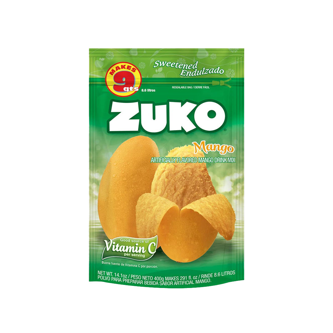 Zuko Mango Instant Drink Mix Family Pack 14.1oz