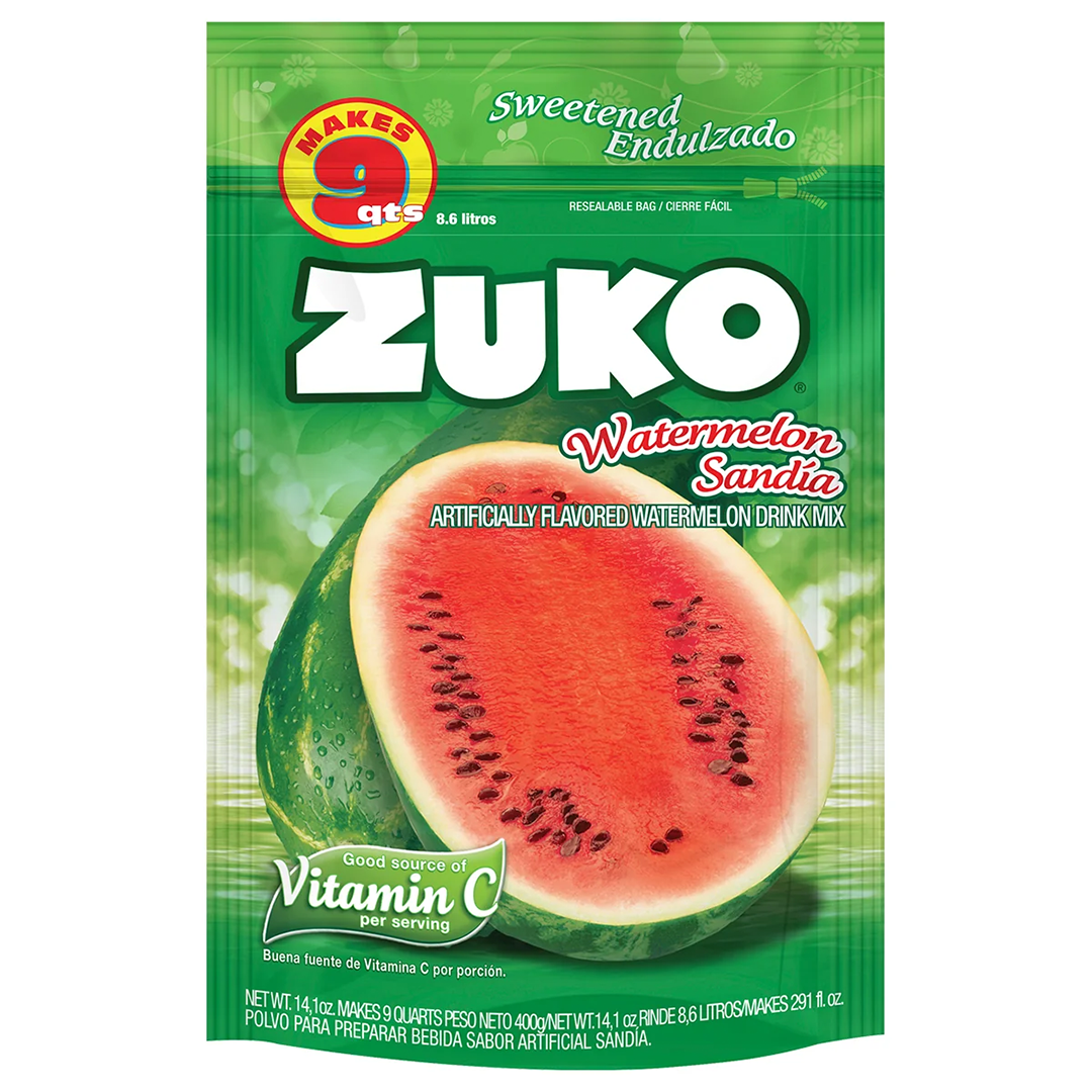Zuko Watermelon Instant Drink Mix Family Pack 14.1oz