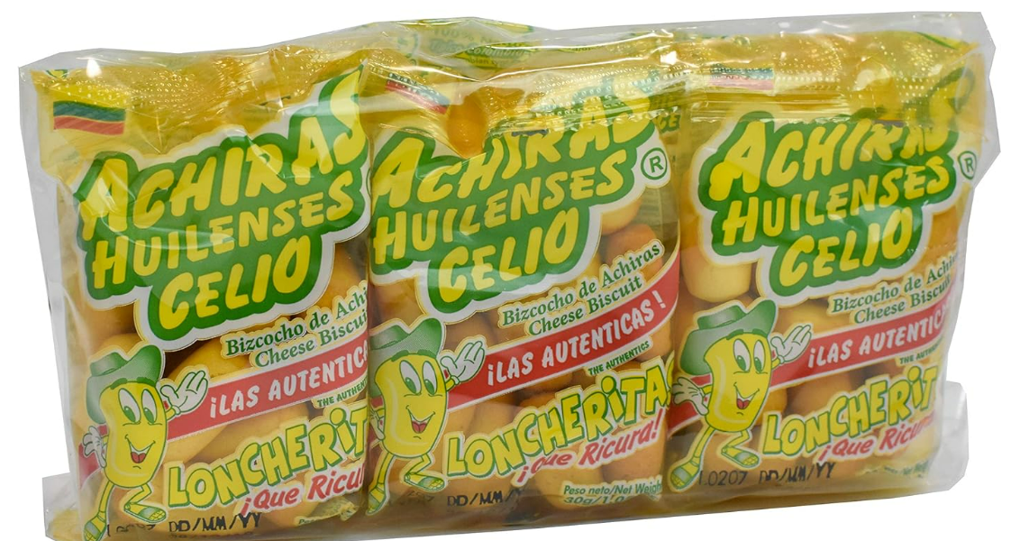 Celio Achiras del Huila Snack 6 pack 180g