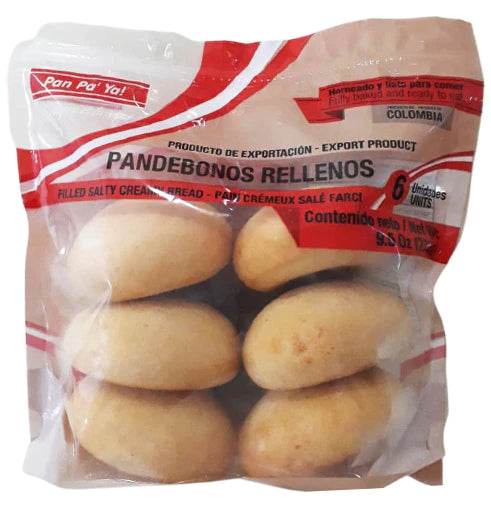 Pan Pa' Ya Pandebono Relleno Guava