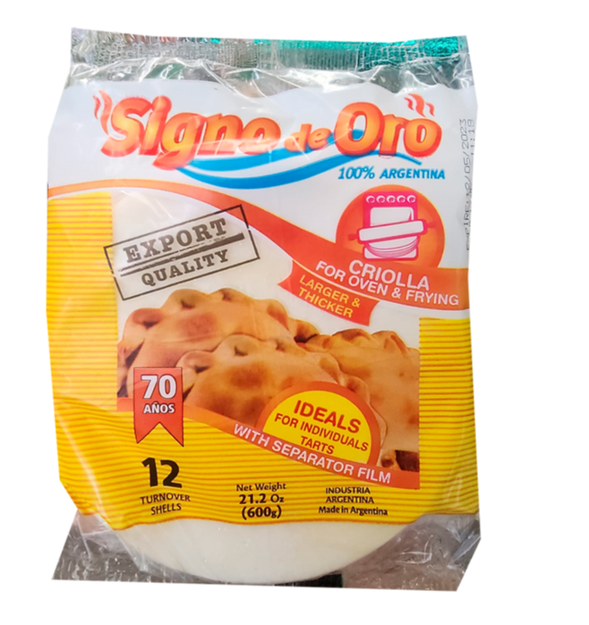 Signo de Oro Criolla - Dough-Criollas for Baking and Frying 600g