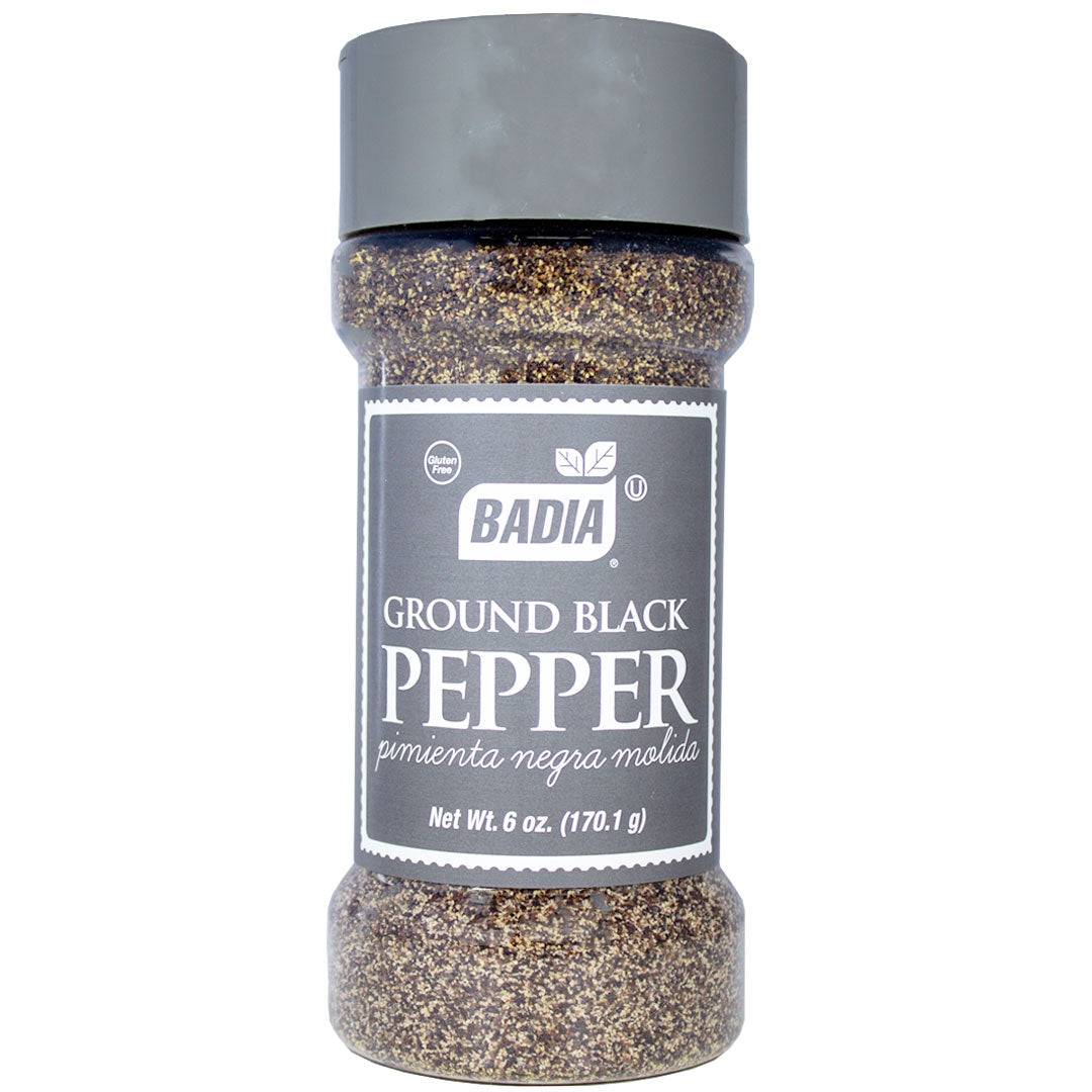 Badia Pimienta Negra Molida - Black Ground Pepper 170g