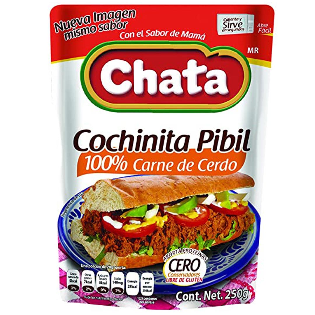 Chata Cochinita Pibil Marinated Pork Meat