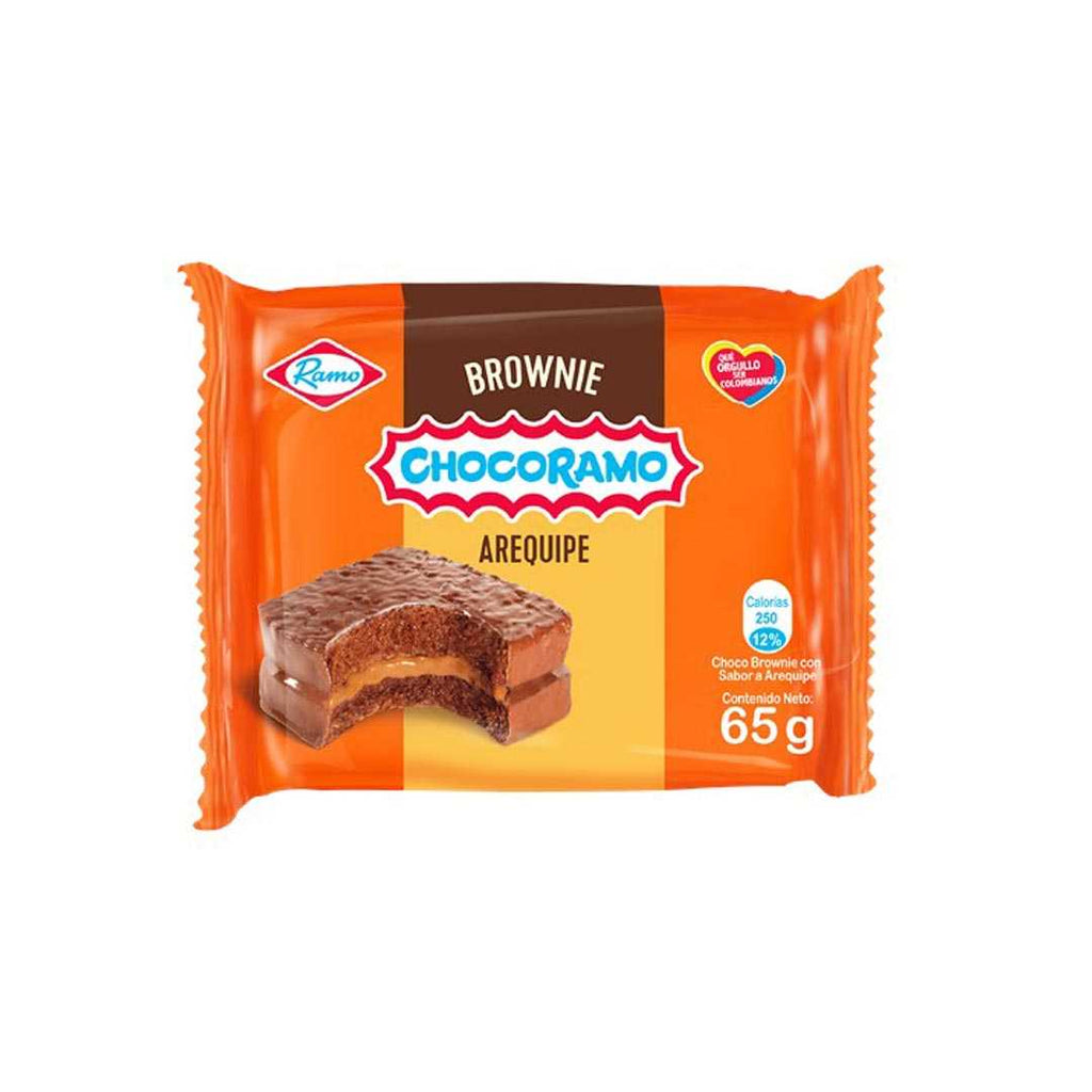 Caramel Filled Brownie Chocoramo