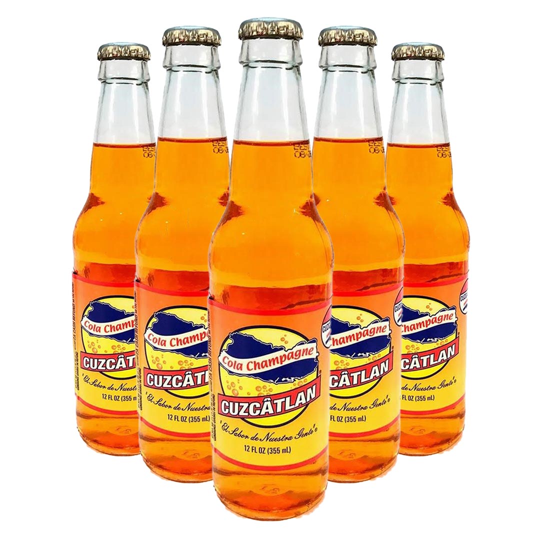 Cuzcatlan Cola Champagne - Sweetened Carbonated Beverage