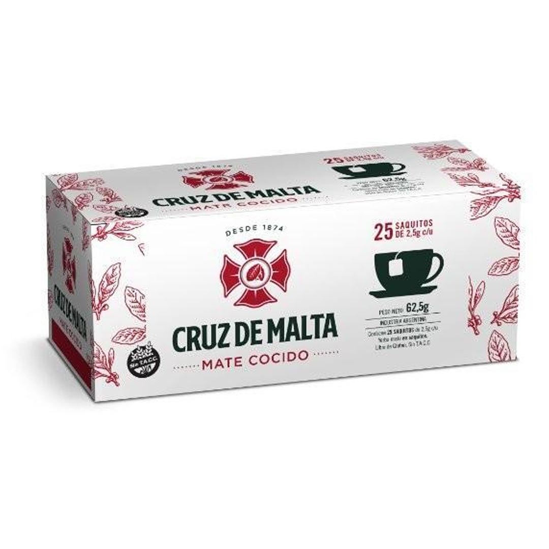 Cruz de Malta Mate Cocido - Tea Bags