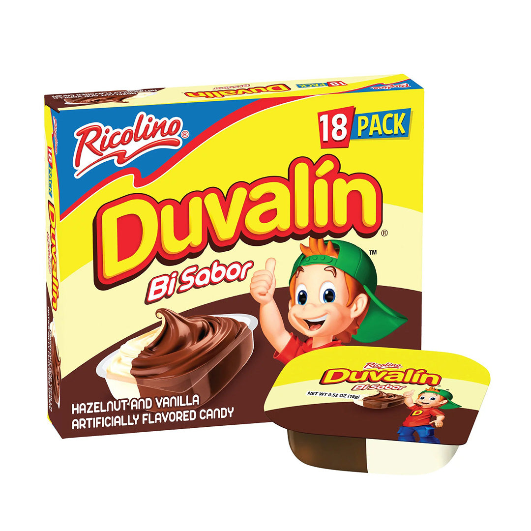 Ricolino Duvalin Vainilla-Avellana - Vanilla-Hazelnut Flavoured Candy 270g