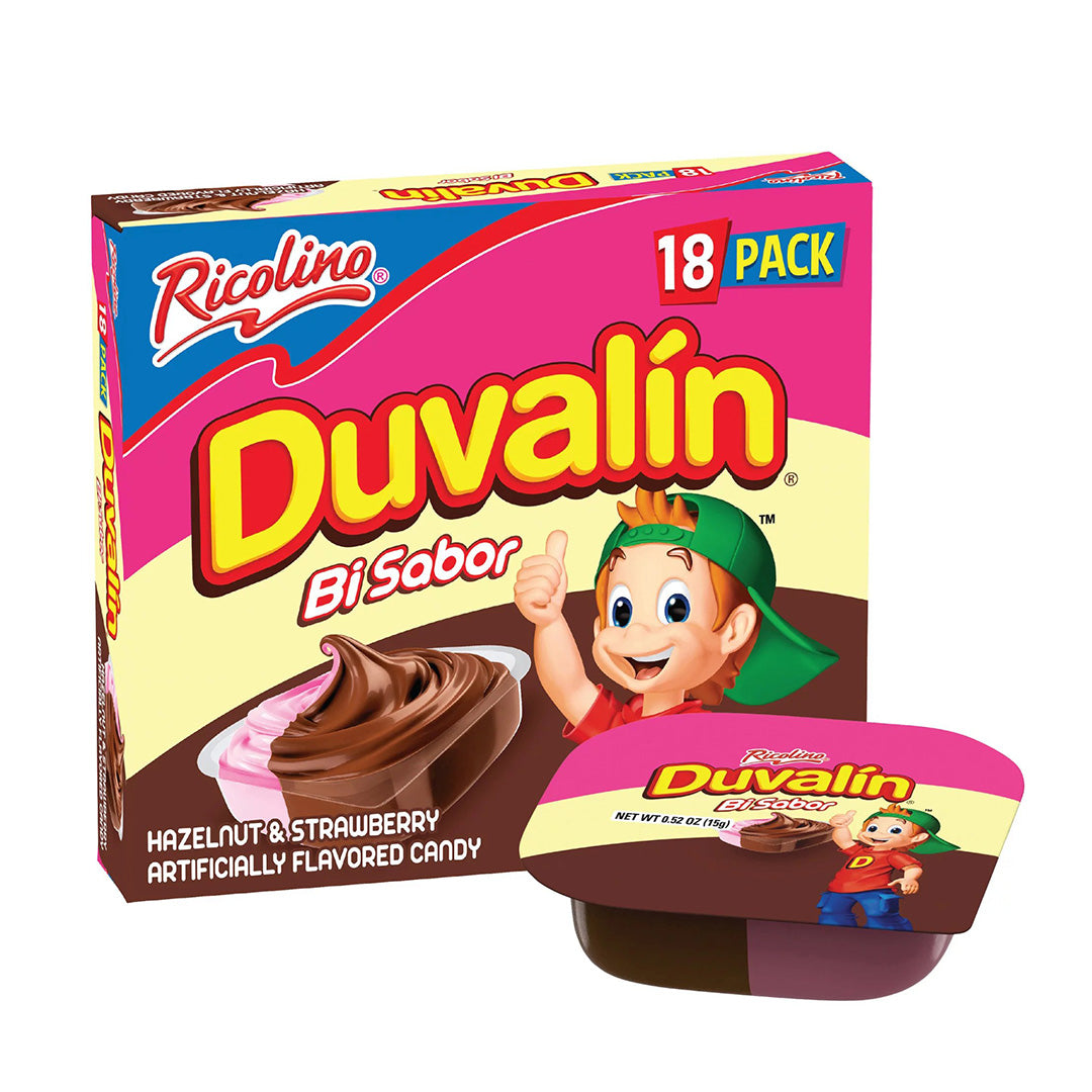 Ricolino Duvalin Fresa-Avellana - Strawberry-Hazelnut Flavoured Candy 270g