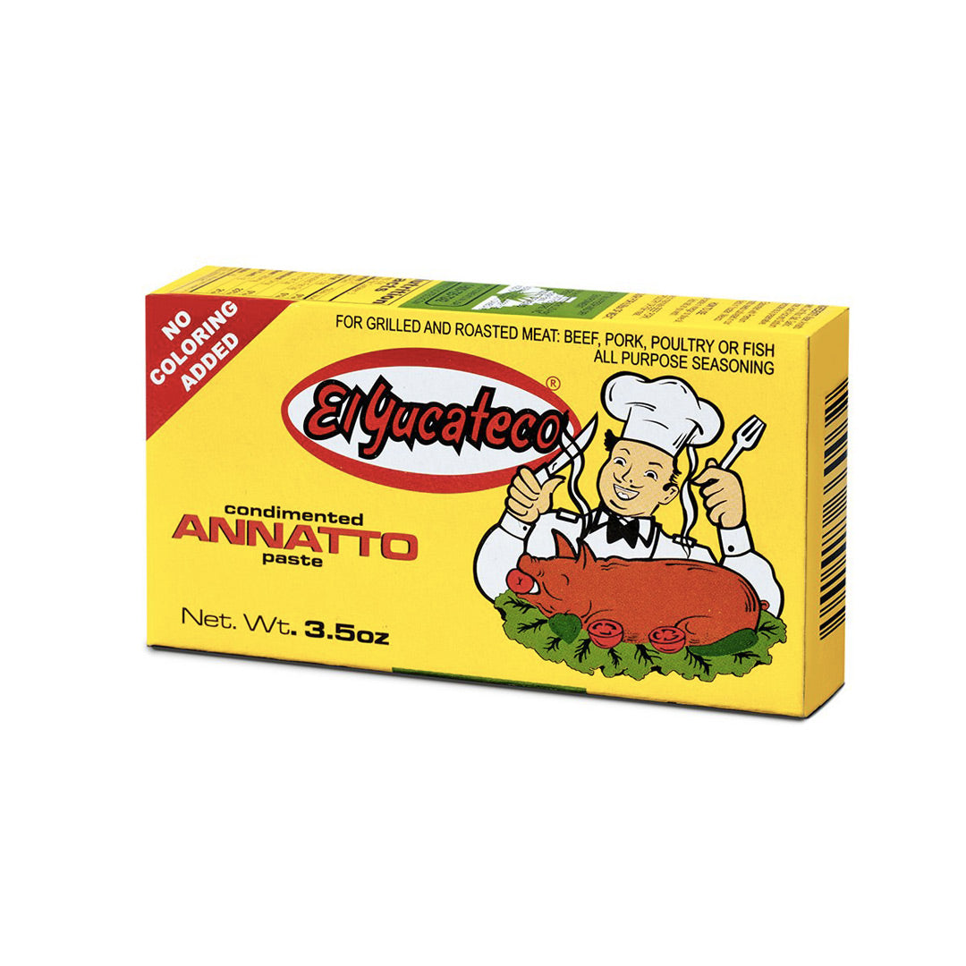 El Yucateco Achiote - Condimented Annatto Paste 100g