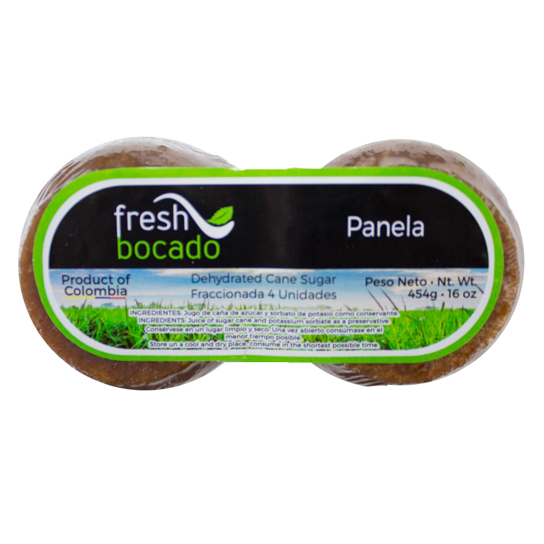 Fresh Bocado Panela 4 Caritas - Whole Cane Sugar 4 Faces