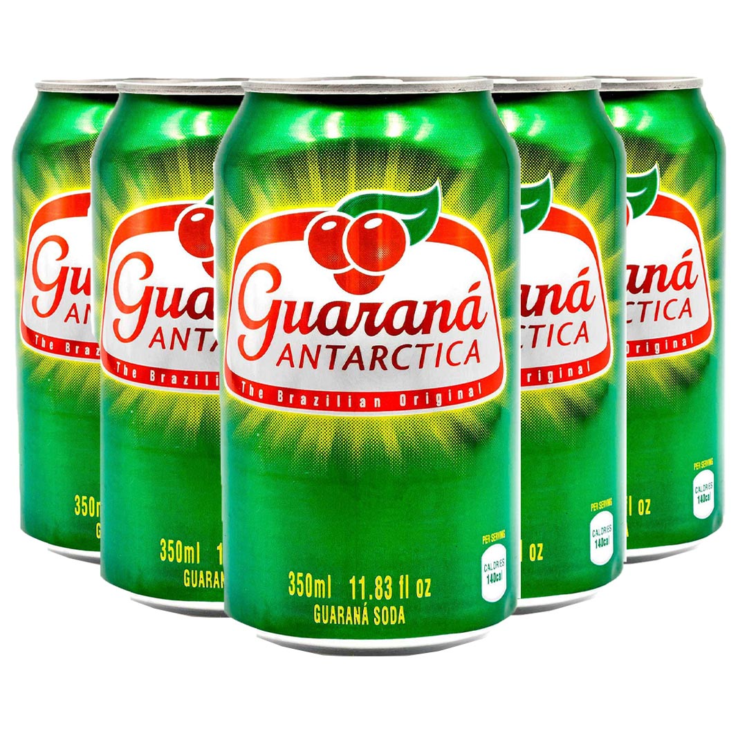 Guaraná Antarctica - Sweet Soft Drink Can 12oz