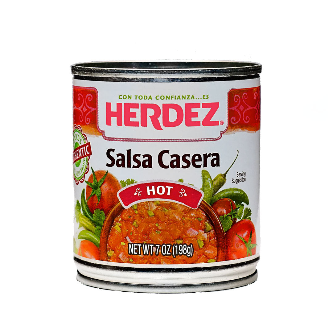 Herdez Salsa Picante Casera - Homemade Style Hot Salsa 7oz