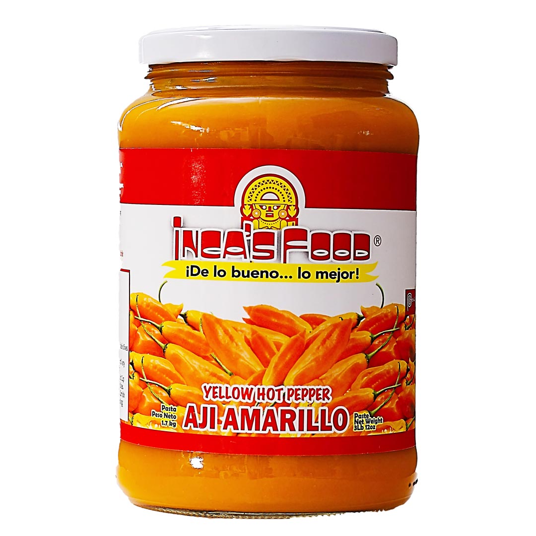 Inca's Food Aji Amarillo Valde - Hot Yellow Pepper Paste 1.7kg
