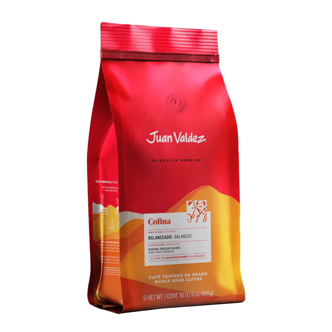 Juan Valdez Colina Café Entero - Whole Bean Coffee 454g