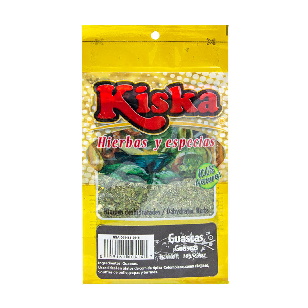 Kiska Guascas Hierbas Deshidratadas - Dehydrated Herbs 10g