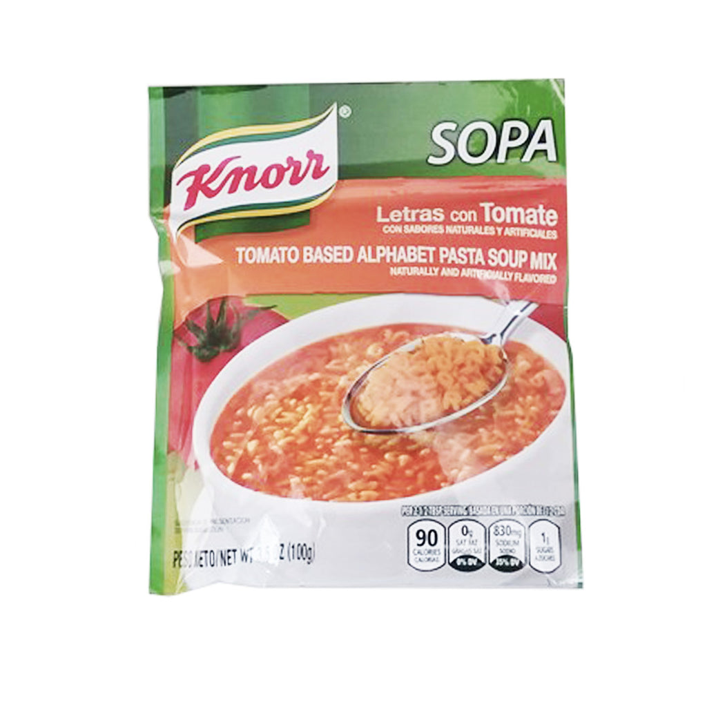 Knorr Letras con Tomate - Tomato Based Letter Pasta Mix - Unimarket