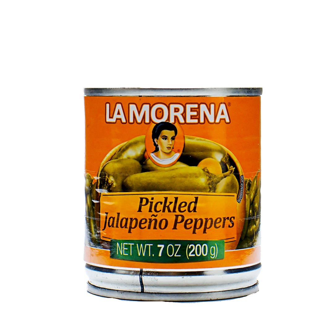 La Morena Chiles Jalapeños - Pickled Jalapeño Peppers 7oz (200g)