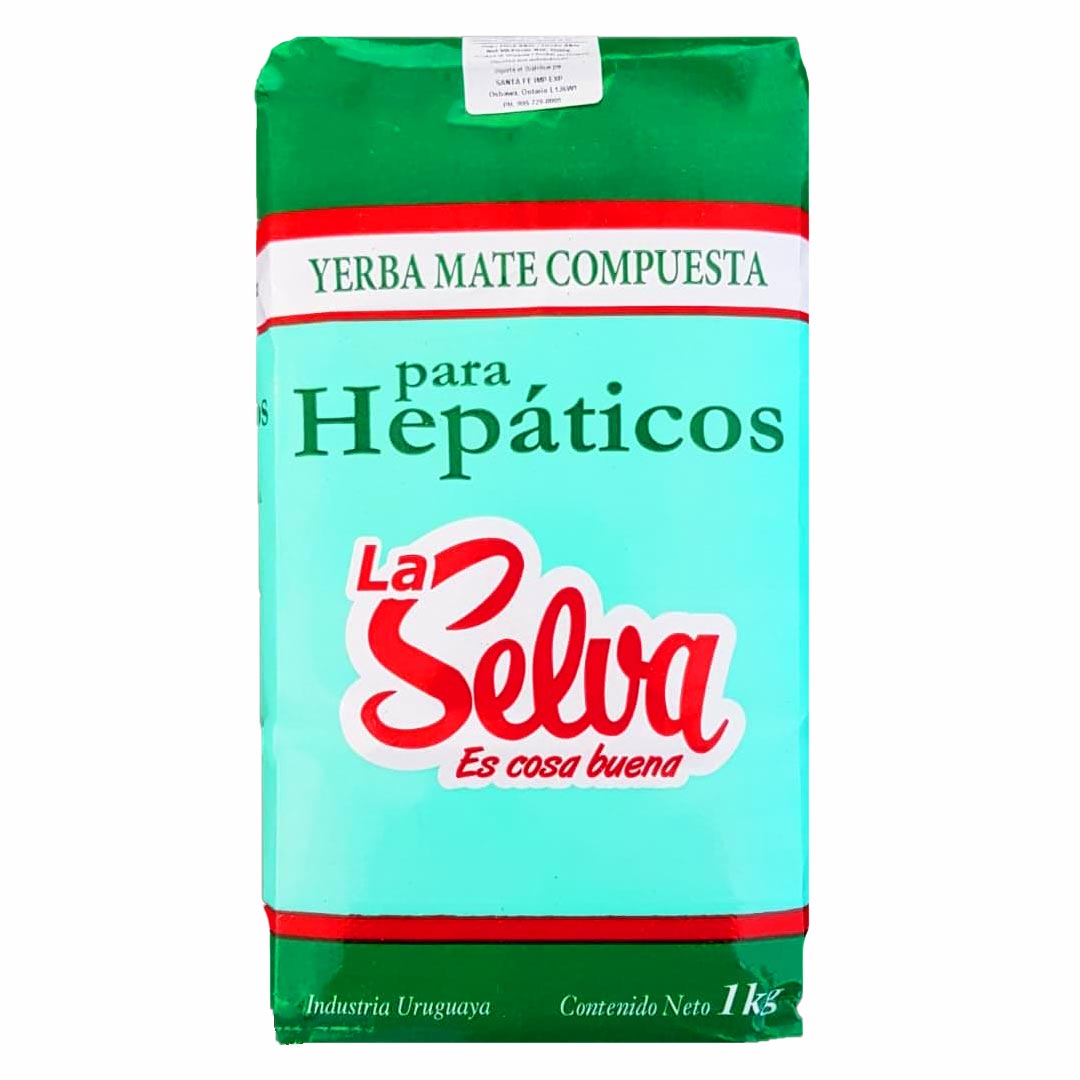 La Selva Yerba Mate Para Hepáticos 1kg