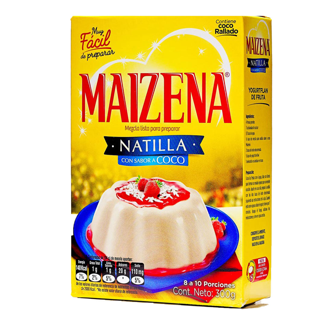 Maizena Natilla Sabor Coco - Coconut Flavoured Custard Mix 300g