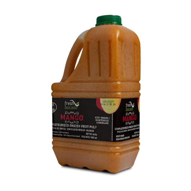 Fresh Bocado Pulpa de Fruta de Mango - Mango Fruit Pulp 64oz