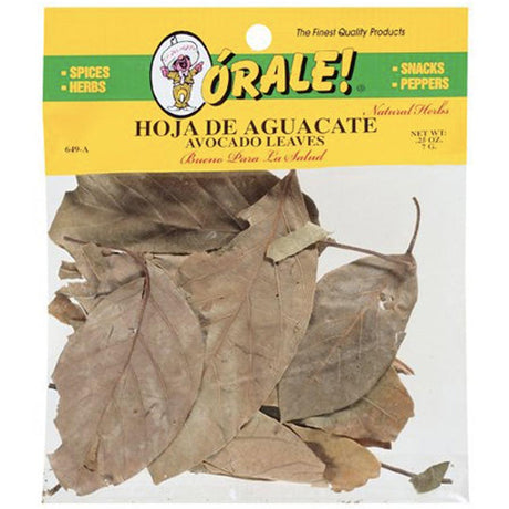 Órale Hoja de Aguacate - Avocado Leaves 7g - Unimarket