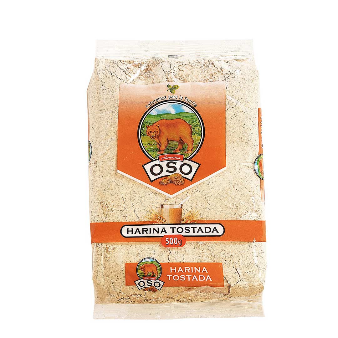 Oso Harina Tostada - Chilean Toasted Wheat Flour 500g