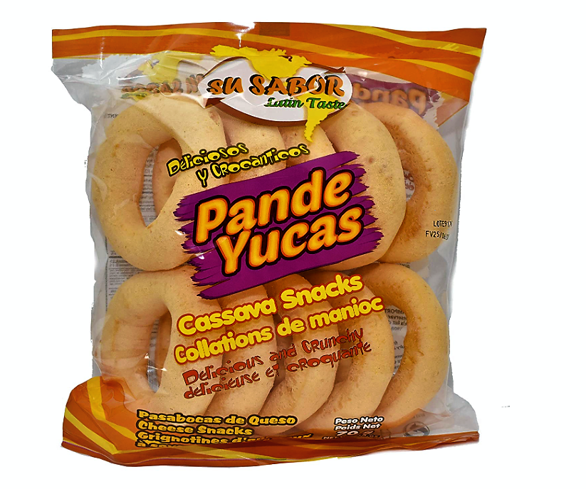 Su Sabor Pan de Yucas - Cassava Snacks  70g