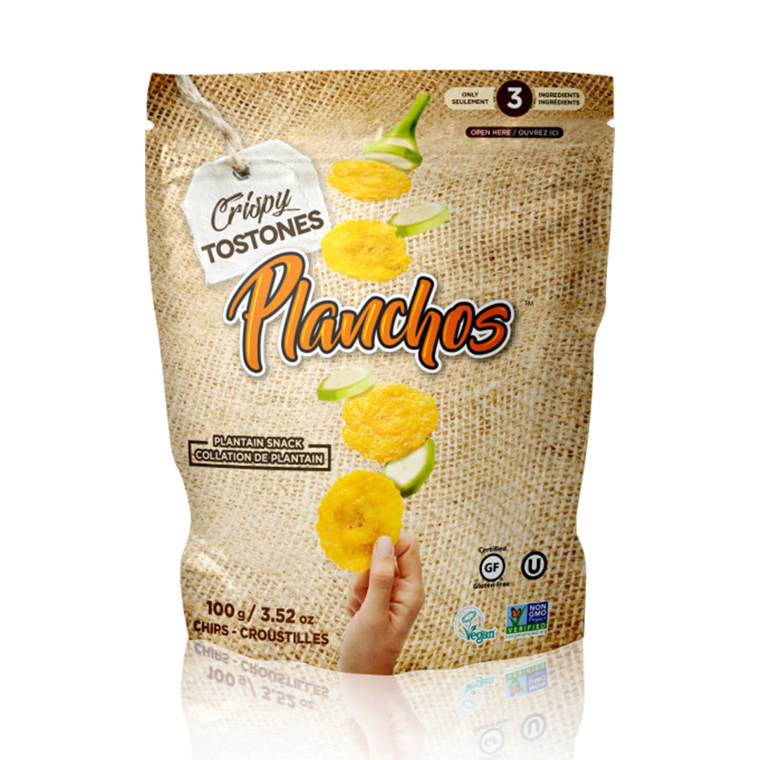 Planchos Tostones - Crispy Plantain Snack 100g