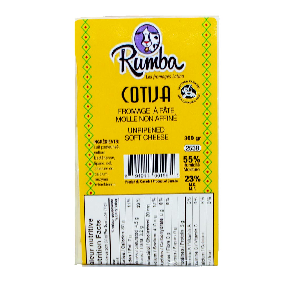 Les Fromages Rumba Queso Cotija - Cotija Cheese 350g