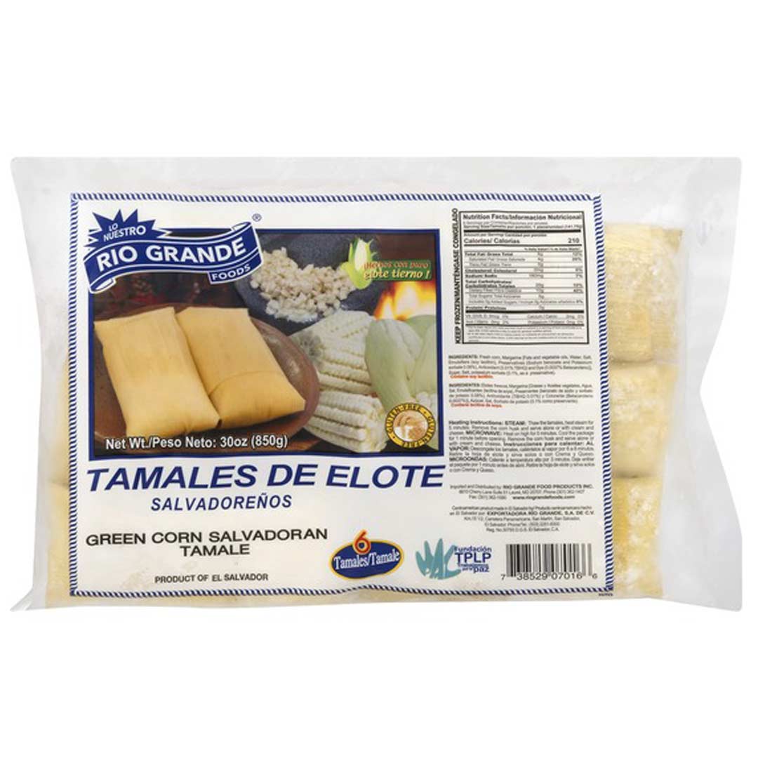 Rio Grande Tamales de Elote - Frozen Corn Tamales – Unimarket