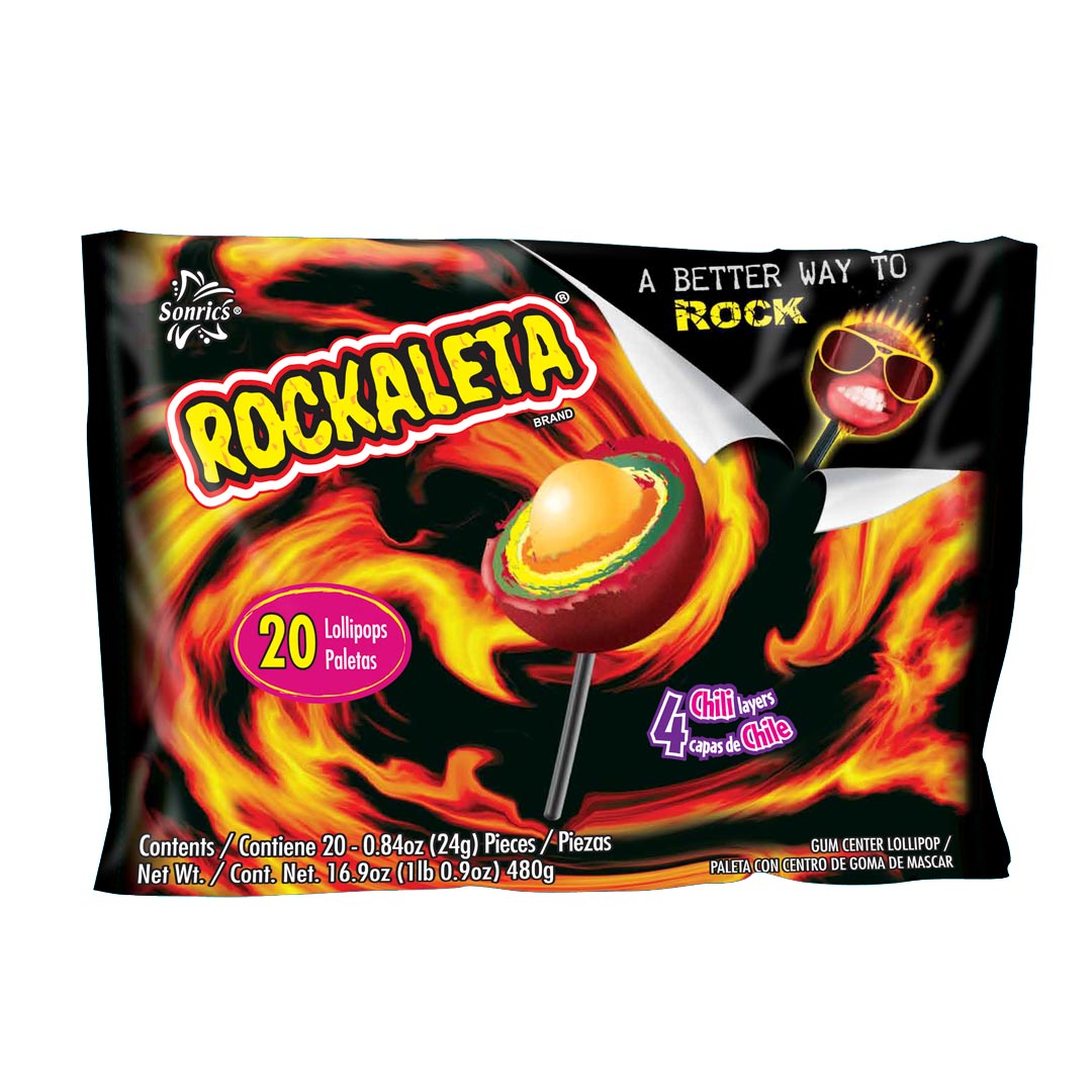 Rockaleta - Gum Layer Lollipop