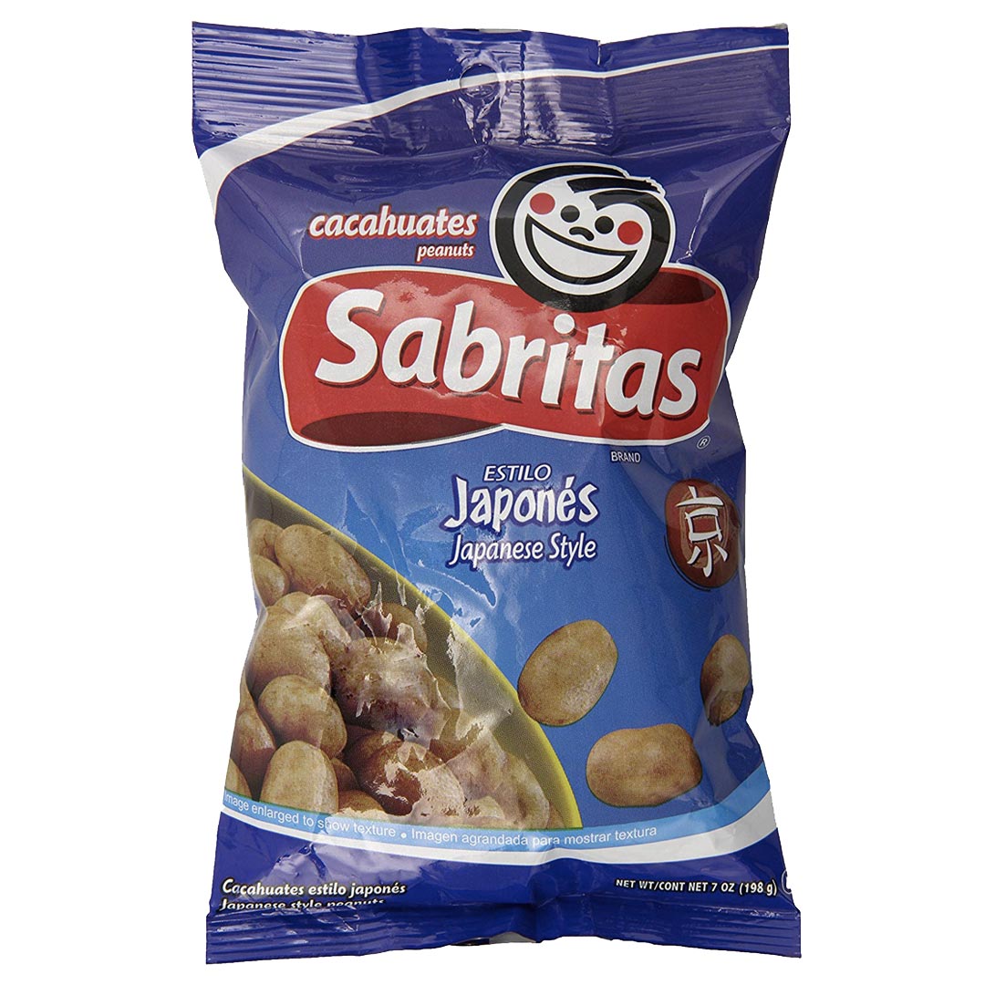 Sabritas Cacahuates Japonés - Japanese Style Peanuts 7oz