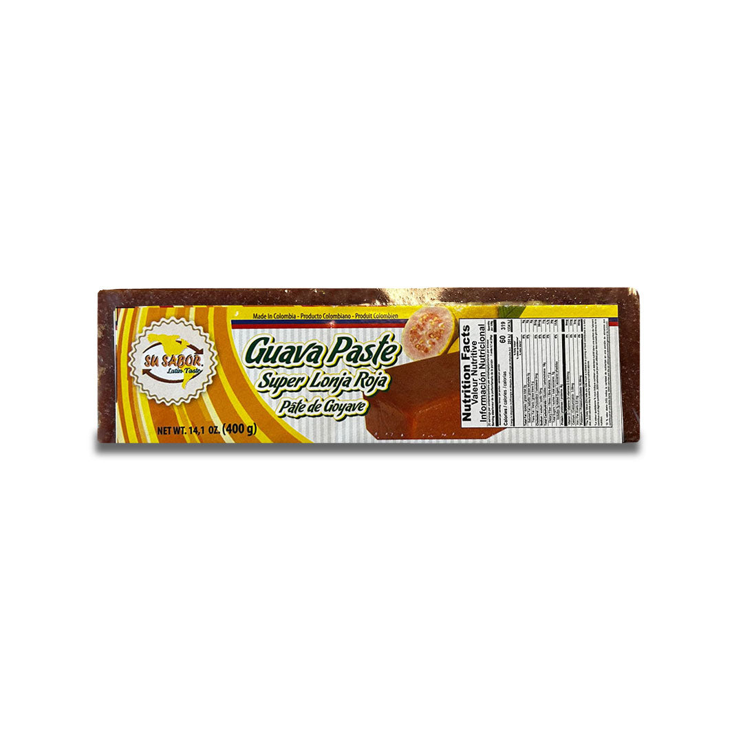 Su Sabor Super Lonja Roja  - Guava Paste Snack 400g