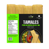 UniMarket Homemade Mexican Tamales - Pork In Green Salsa 4 Pack