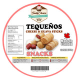 Tasty Choice Tequeños Guayaba & Queso - Guava & Cheese Sticks 12 Pack