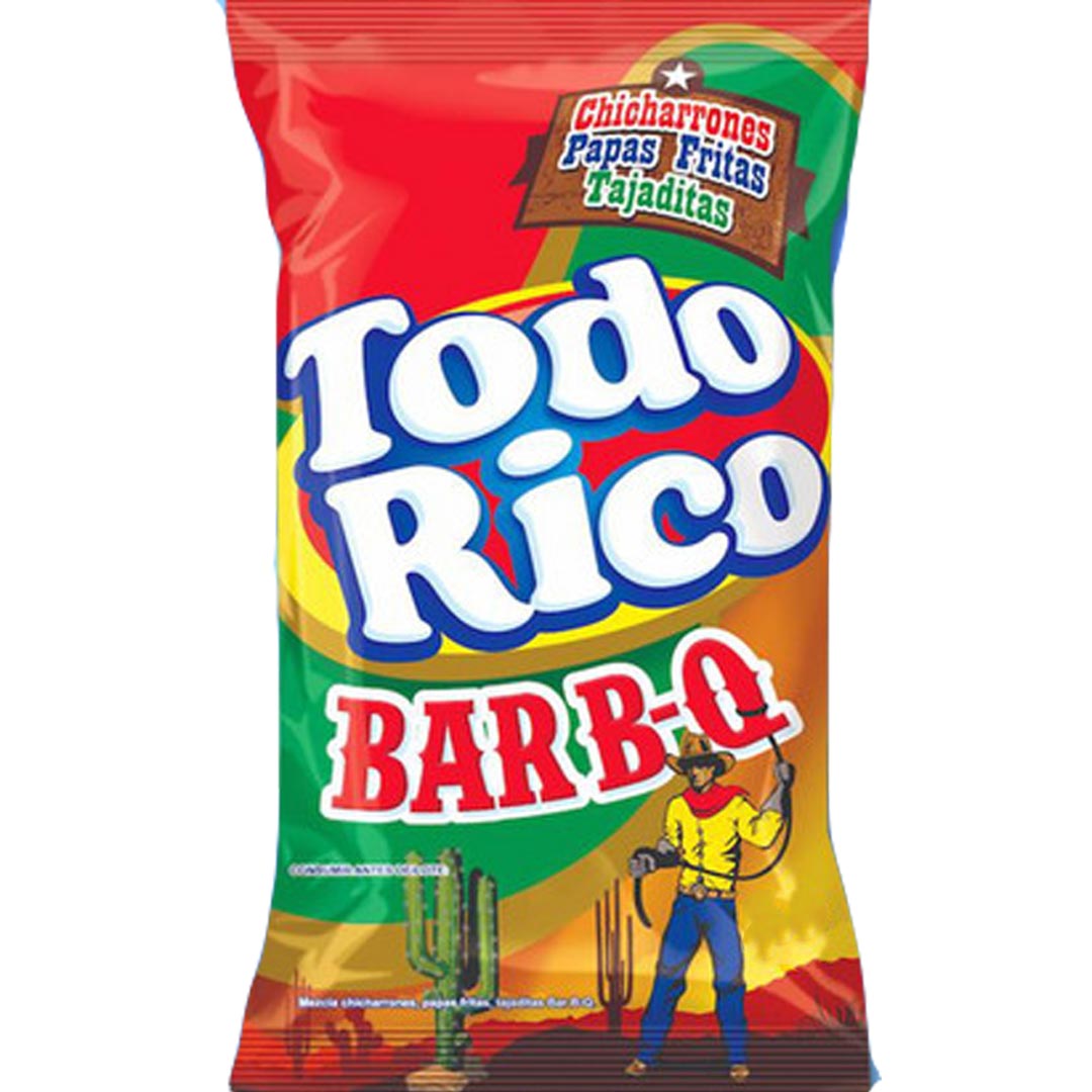 Super Ricas - Todo Rico BBQ Chips Unit 150g