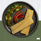 UniMarket Homemade Mexican Tamales - Pork In Green Salsa 4 Pack