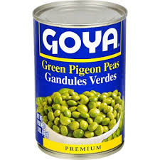Goya Peas - Green Pigeon Peas 15.oz